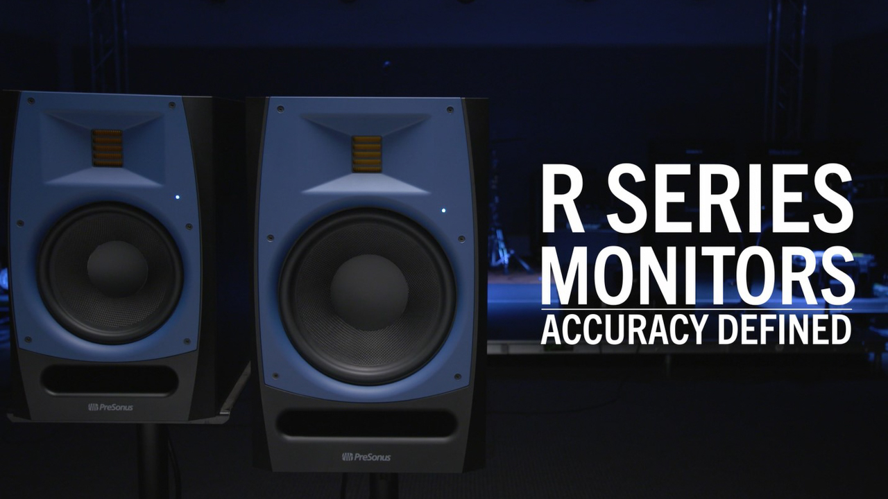 Amazon.com: PreSonus R80 AMT Studio Monitor (Single) : Musical